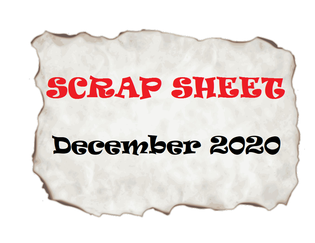 Scrap Sheet Graphic – December 2020